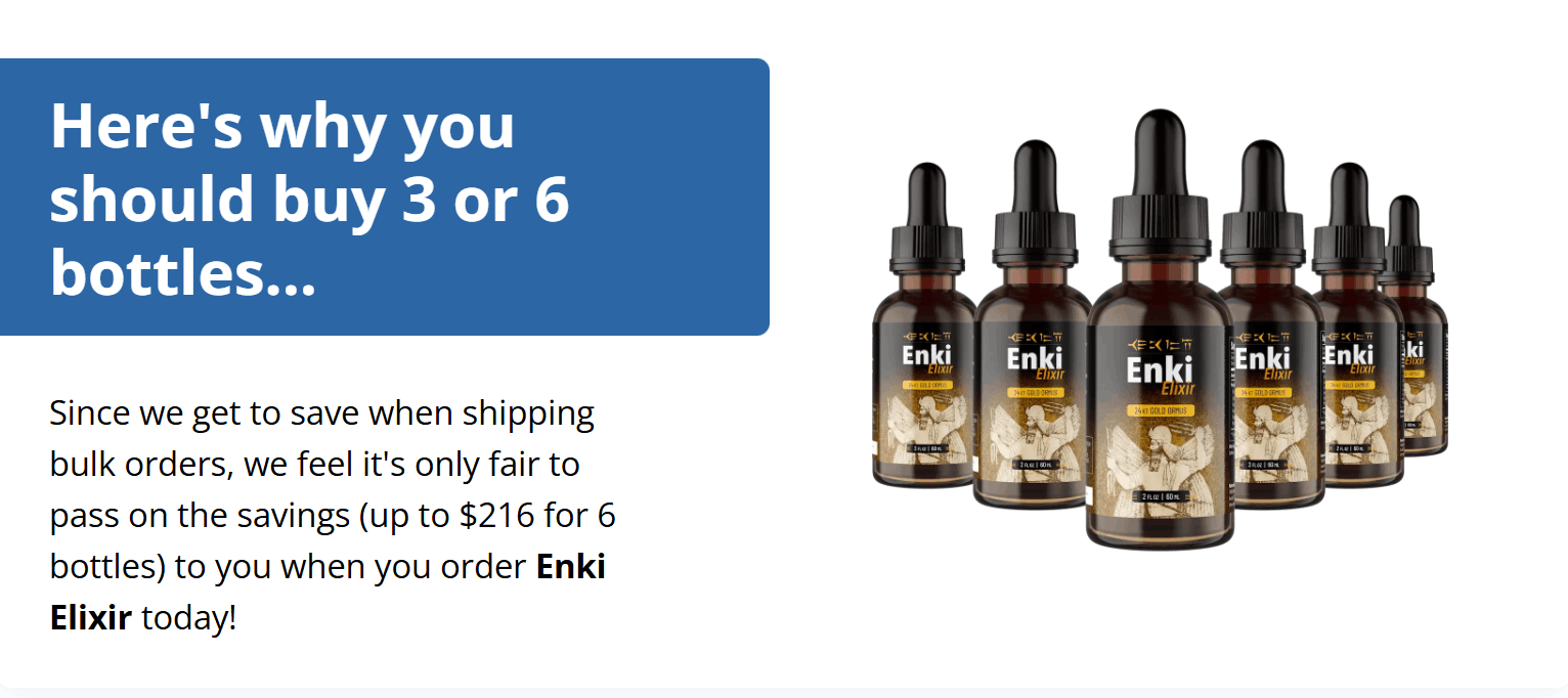 Enki Elixir - Two Bonuses